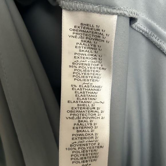 Adrianna Papell Women’s Chiffon Maxi Formal Evening Gown Dress Blue Sz 6 NWOT - Picture 5 of 9